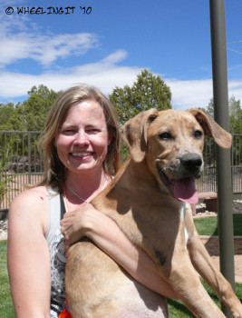 I volunteered with dogs for many years (solo) before we went RVing