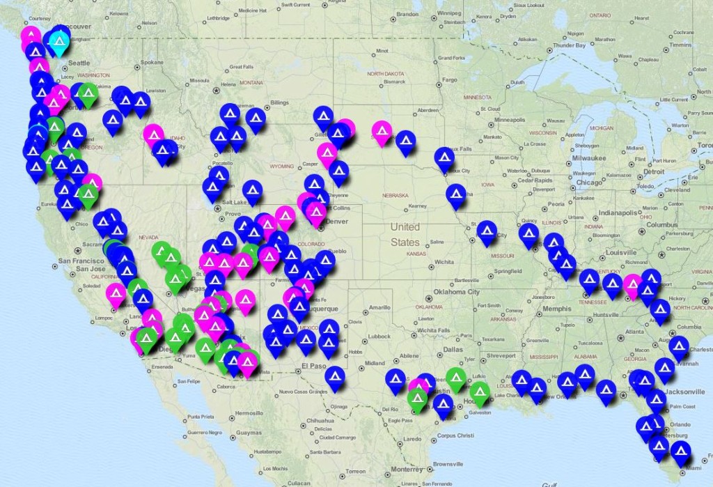 The "Master" Wheelingit Camping Map. Every single place I've reviewed. Click to explore and enjoy.