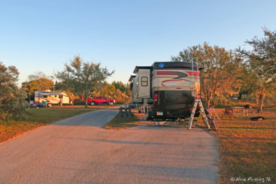 Northern Loop -> view of back of our site #20