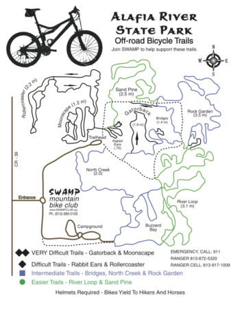 Biking trail map -> click for larger size