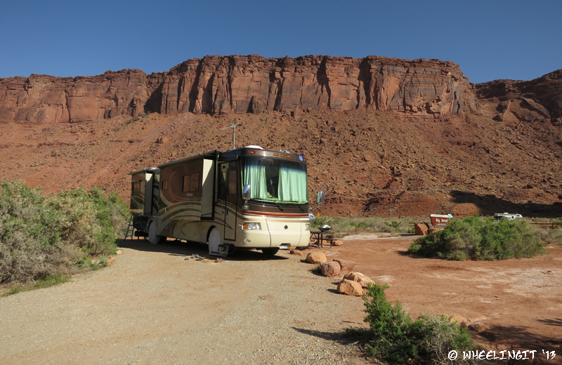 Blm Campground Review Big Bend Blm Moab Ut Wheeling It 0815