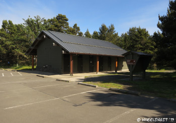 View of facilities in main campground.