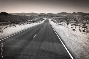 Lonely highway. Just my kinda thing!