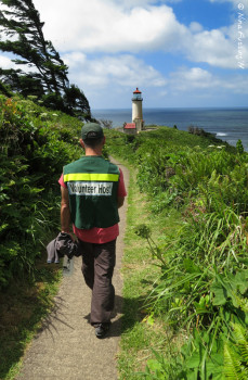 Paul and I have volunteered at lighthouses for years