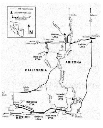 The winter-time LTVA in CA/AZ costs only $180 for the season