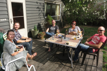 Another great evening with friends