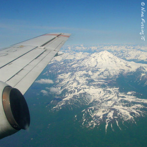 Flying into Anchorage, AK