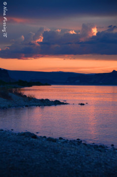A last sunset in the Gorge