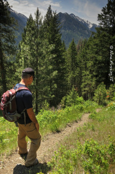 Hiking high on Joseph Mountain