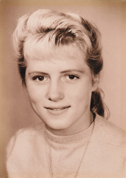 My mom as a young woman
