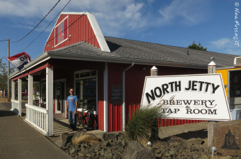Cozy North Jetty Brewery surprised us...in a good way