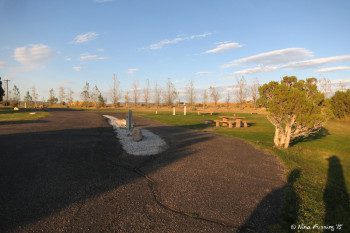 View around back of B loop. This is B13 on right.