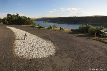 Best view in the campground! This is primitive site A10.