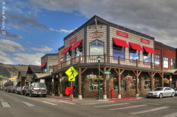 Jackson is a cute town, but not terribly dog-friendly