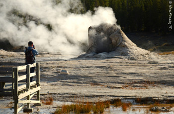 Paul takes a shot at Grand Geyser