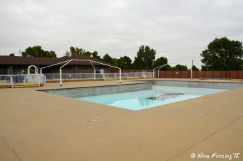 View of pool area