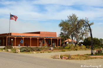 View of main facilities and check-in area.