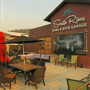South Rims Wine & Beer Garage is superb