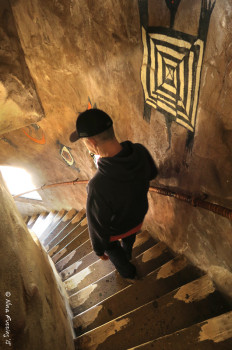 Inside the watchtower