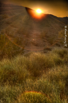 Desert HDR sunset