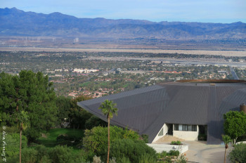 Close-up of Bob's house from the trail