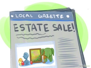 A good estate sale agent will take care of everything for you.