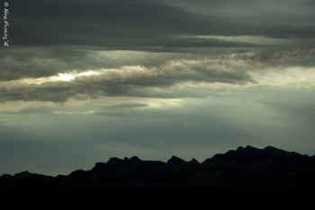 A dramatically grey morning