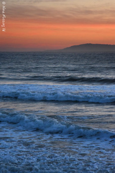 A subtle Rincon sunset