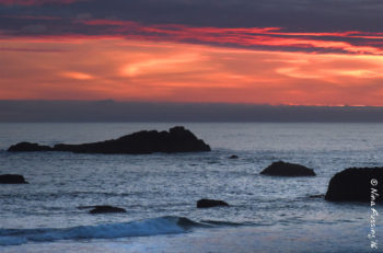 Just another brilliant sunset...