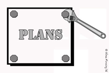 Time to unscrew those plans....again