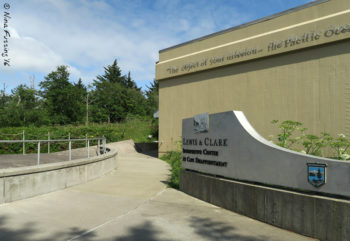 The museum entry