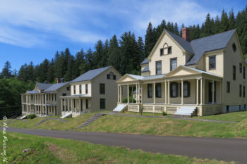 Original barracks and officers buildings. Everything is in fabulous condition.