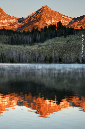 Mist and mountains, twice