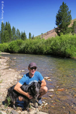 Hanging by the river with Polly