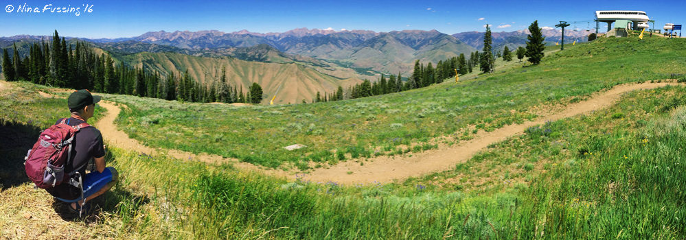 Panorama from Bald Mountain