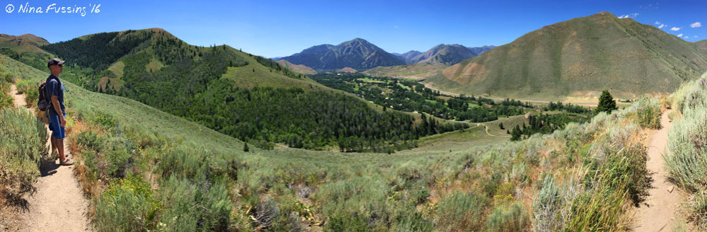 Panorama from Proctor Mountain Trail