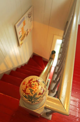 The cool staircase in Two Harbors