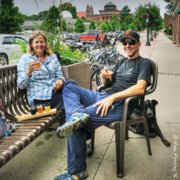 A Bday brew w/ Polly at Ore Brewery