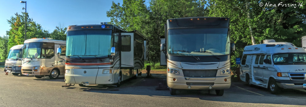 Quite a bit tighter at Kewadin Casino (Munising, MI), but we got electric and it was also FREE