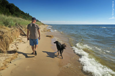 Beautiful and dog-friendly Muskegon. Our kinda place!