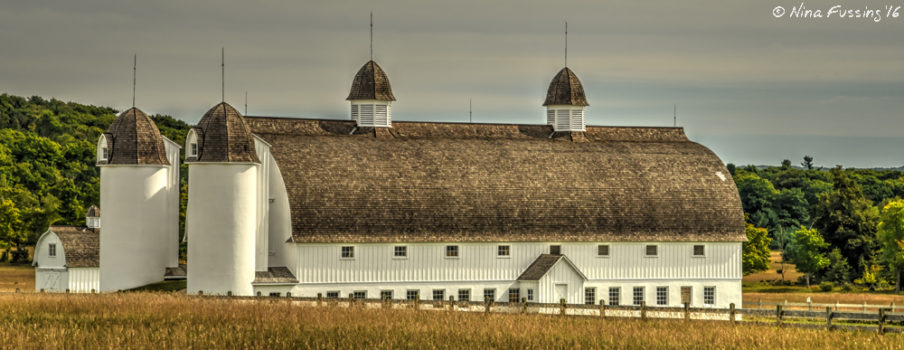 We DID get to see DH Day Barn, from the road...