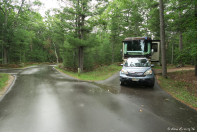 Our site 422. It was huge and private. No hookups or generator allowed though.