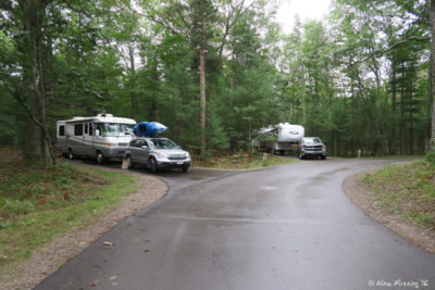 More Loop 2 sites. Site 217 on left with 216 behind it.