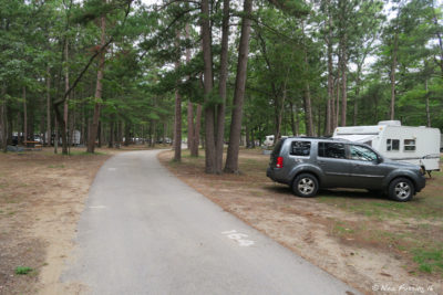 More interior sites. Site 164 on right.