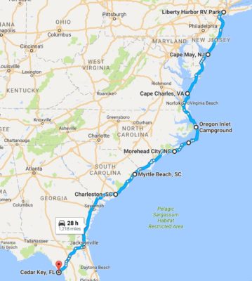 Our new travel plan for fall/winter