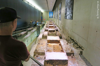 Box column remnant from the South Tower