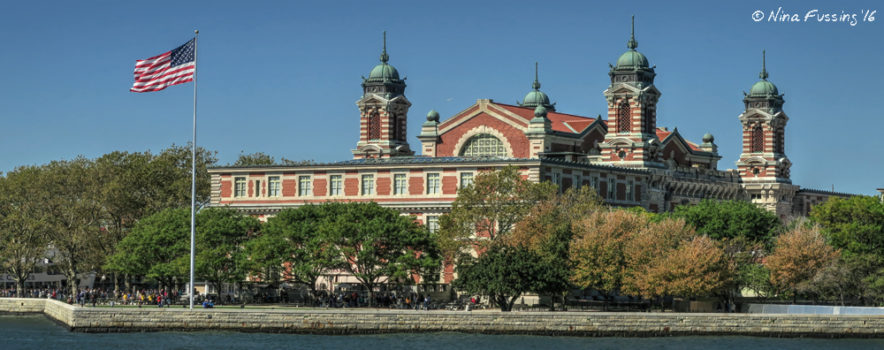 Ellis Island. It's amazing to think over 12 million people immigrated through this building.