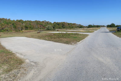 View down beginning of I loop. I13 on left with I11, I9, I7 behind it.