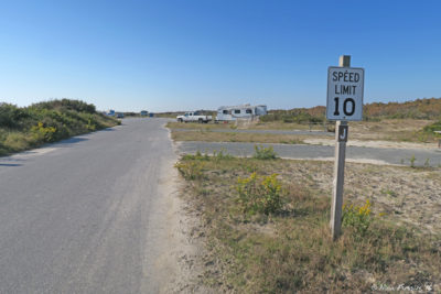 View down J loop. Site J1 on right with J2, J3 behind it.