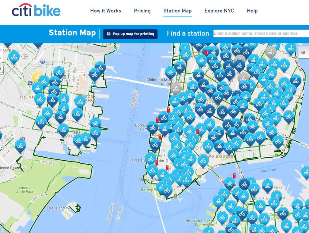 Citibike stations are EVERYWHERE in the city